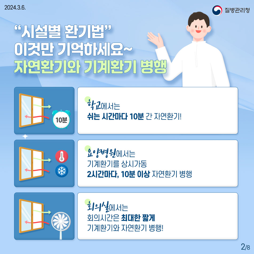 호흡기 감염병 예방을 위한 슬기로운 환기수칙(시설편)2