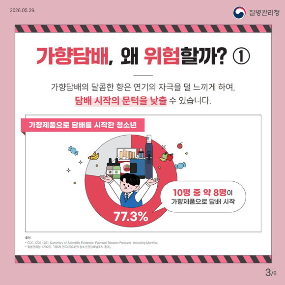가향담배! 달콤함에 속고, 중독에 갇히다3