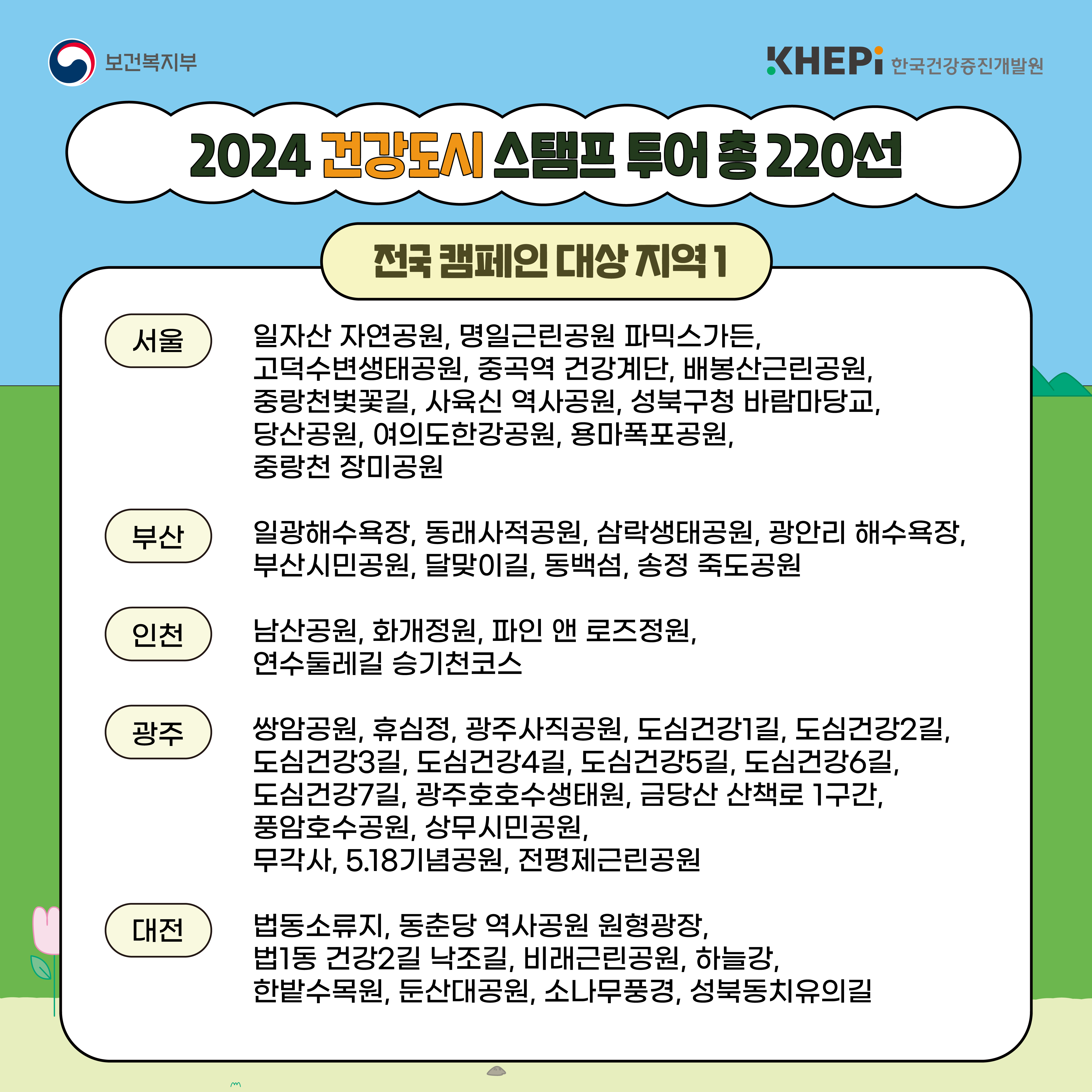 2024 건강도시 스탬프 투어5