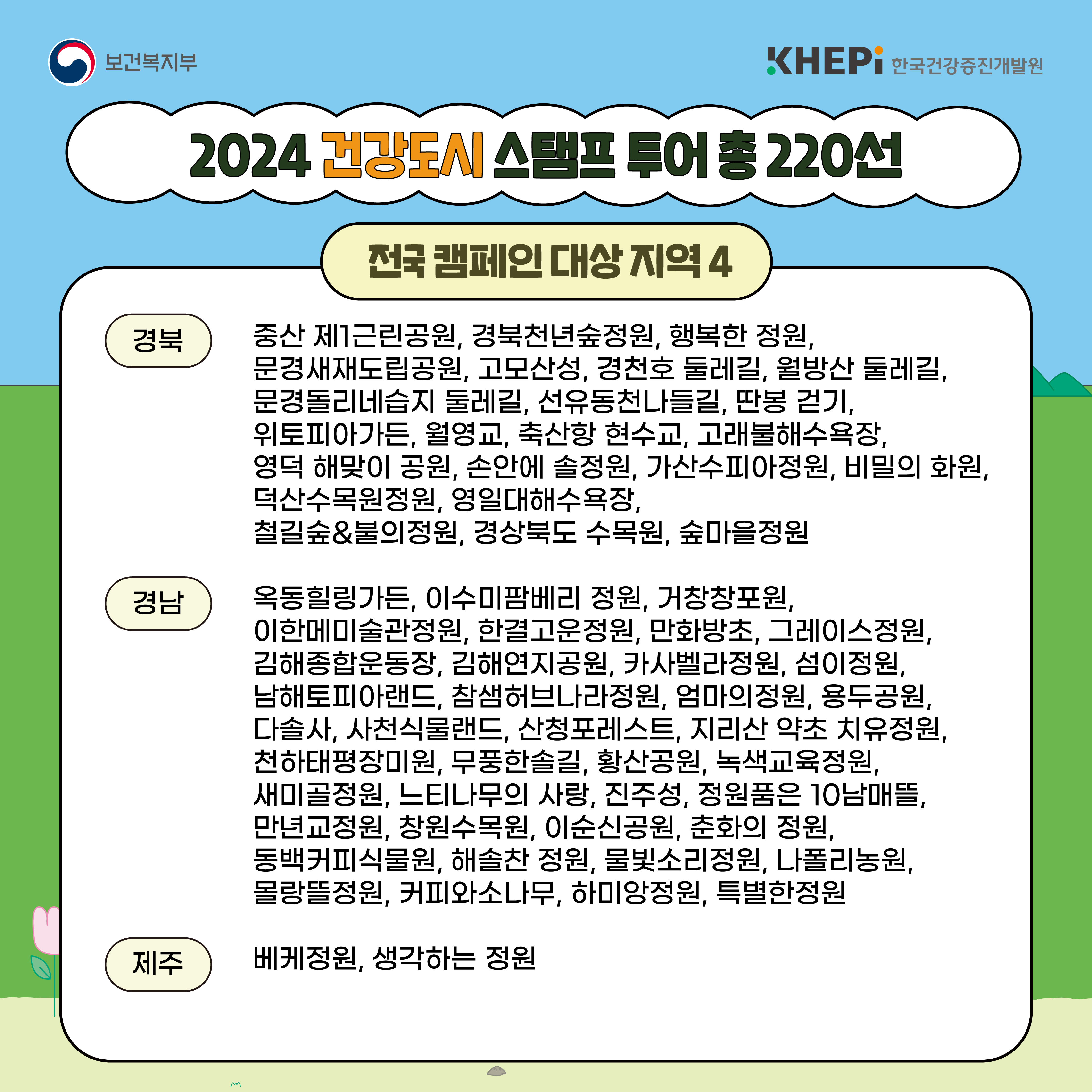 2024 건강도시 스탬프 투어8